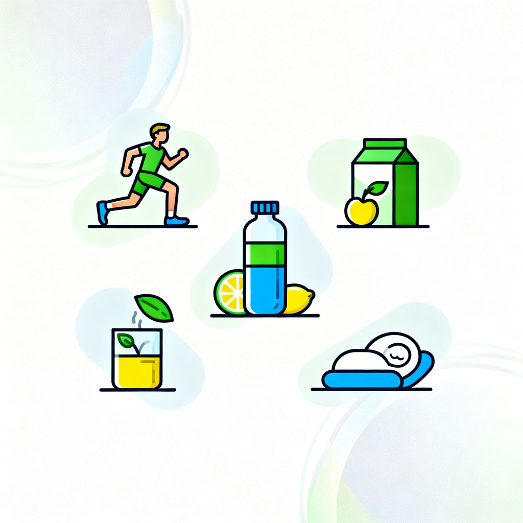 Cinco pasos para una vida más saludable